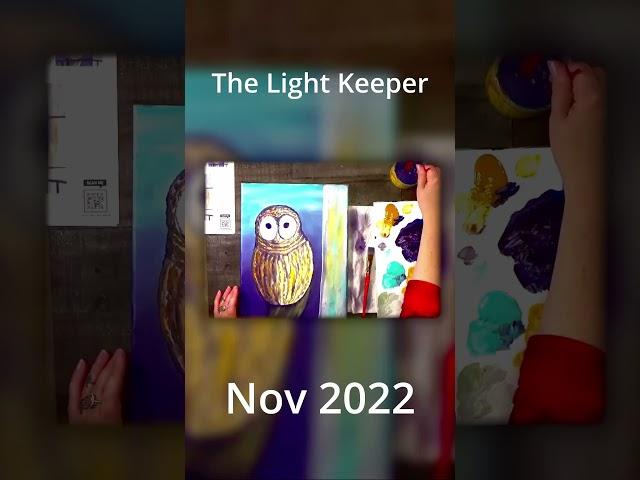 The Light Keeper from November 2022. Full tutorial available for channel members #art