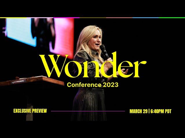 Exclusive Preview | Wonder Conference 2023 | Havilah Cunnington | Bethel Church