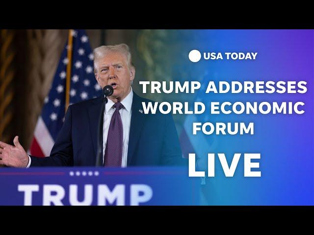 Watch Live: President Trump addresses World Economic Forum in Davos
