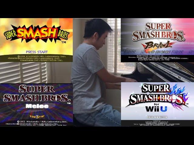 ALL Super Smash Bros. INTROS for Piano + Cinematics (except Ultimate)