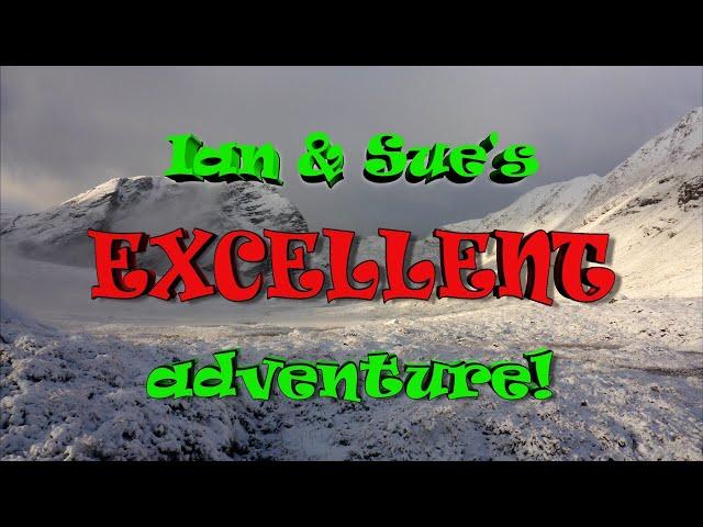 Ian & Sue's Excellent Adventure· Hiking Scotland · Snowshoeing · Winter Munros