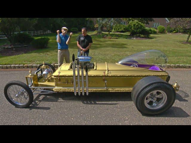 The Munsters Drag-U-La Coffin Car and Koach