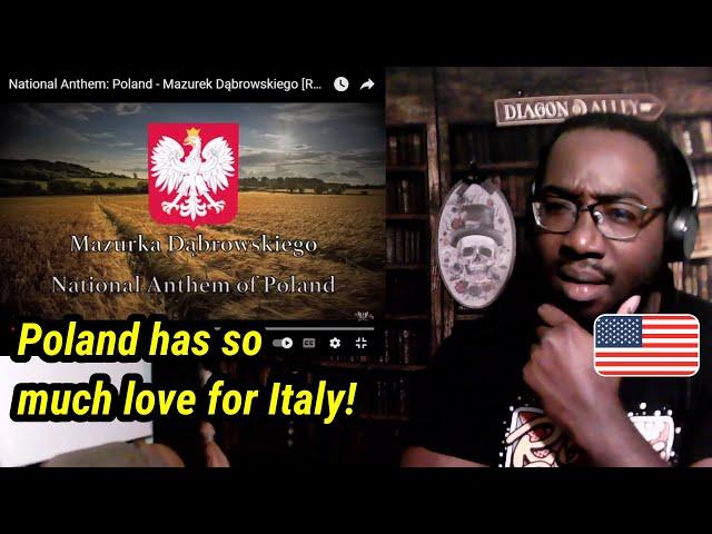 American Guy Reacts: National Anthem: Poland - Mazurek Dąbrowskiego