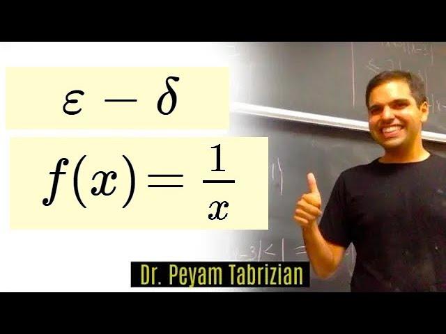 Epsilon Delta Continuity (Example 6): 1/x