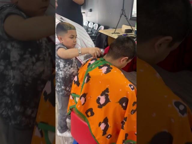 Teach em Young ️ #barberlife #barber  #barbershop  #barbershopconnect