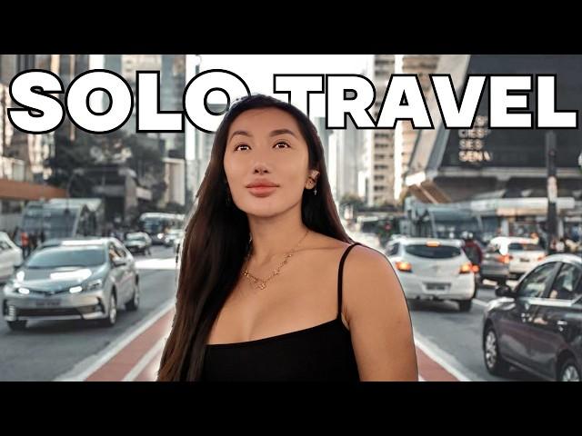 HOW TO TRAVEL ALONE WITHOUT FEELING LONELY  SOLO TRAVEL TIPS ️