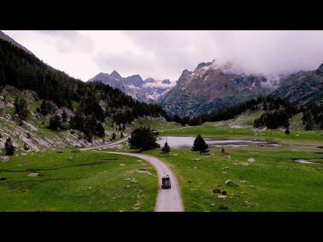 Overlanding and Backpacking in the Spanish Pyrenees in a Land Rover Defender 4x4 | Benasque