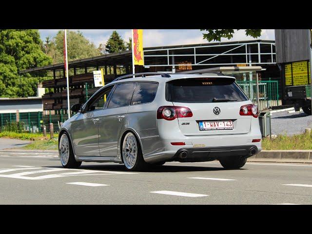 Volkswagen Passat R36 / Golf R Variant Compilation | Launch Controls, Flames, Accelerations, ...