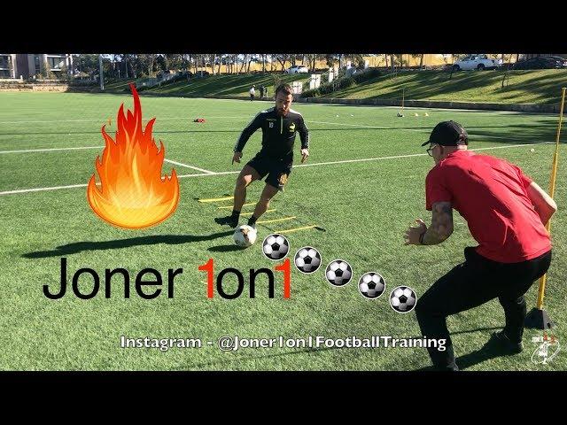 FULL Soccer training with Pro baller Josh Da Silva - Joner 1on1