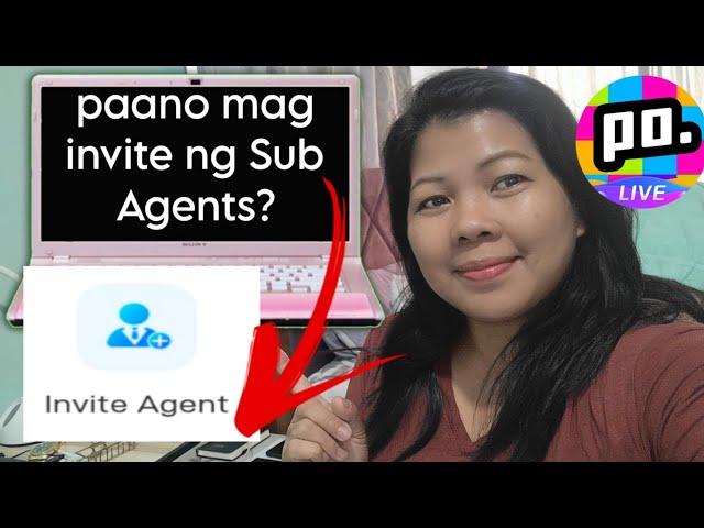 Paano mag invite ng SUB AGENT sa POPPO LIVE APP? // #poppolive #poppoliveapp #jocelynstv #onlinejobs