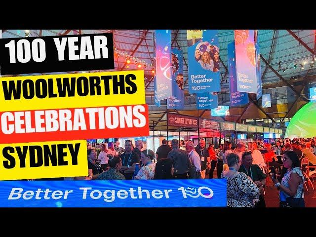 "Unforgettable Moments: Woolworths Celebrates 100 Years of Service in Sydney!”