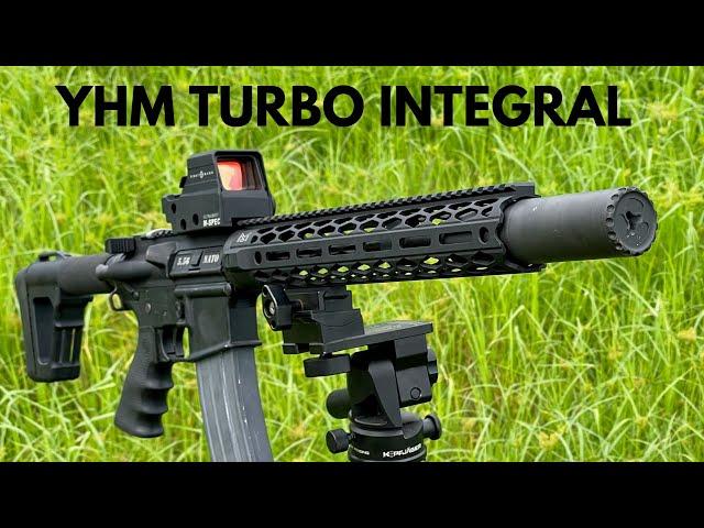 Integrally suppressed AR Rifle - YHM Integral Turbo 2