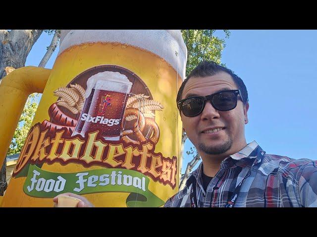 Oktoberfest! Six Flags Discovery Kingdom, plus park and Fright Fest updates