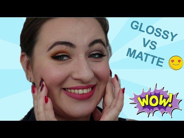 Grwm / Glossy VS Matte / Makeup/ Lora MakeupNails.