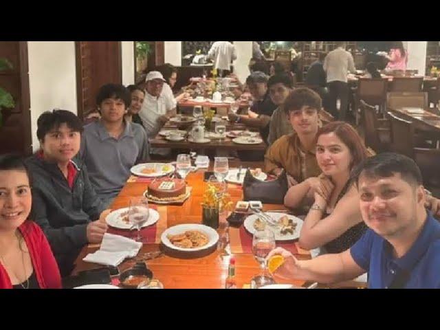 ALEXA ILACAD KASAMA SA B-DAY MG PINSAN NI KD KILANG KILALA NA SI alexa sa family ni kd Estrada's