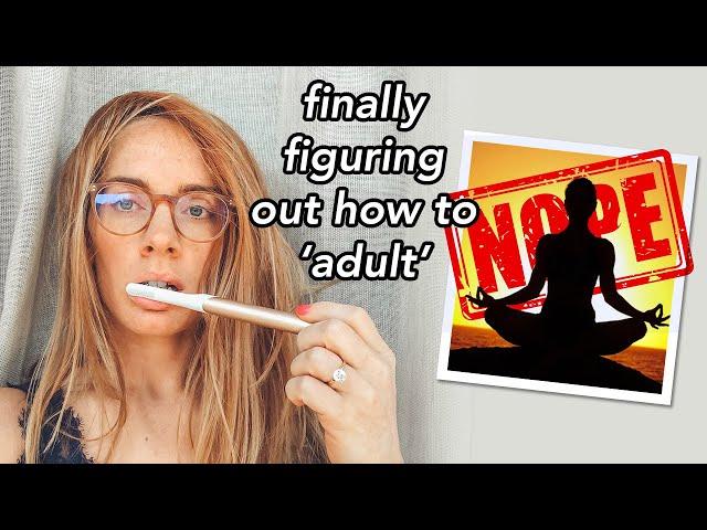 MY [ADULT-ING] MORNING ROUTINE - We don't have time to meditate...