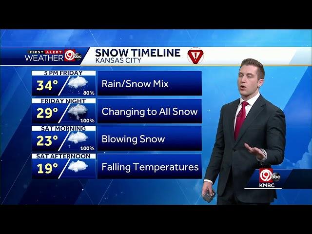 First Alert: Next winter storm to bring more snow, colder temperatures