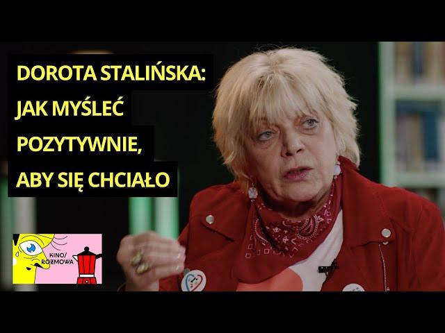 Dorota Stalińska, czyli polska Jane Fonda o łapaniu dobrej energii i podnoszeniu się po upadkach