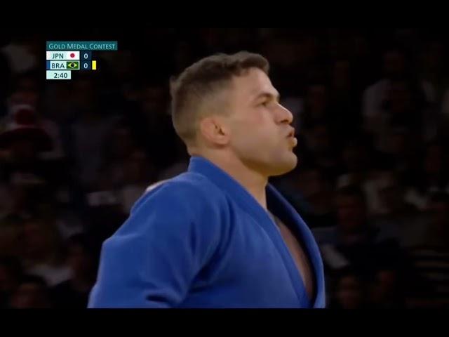 2024 Olympic games Paris category 66kg Hifumi Abe VS Willian Lima