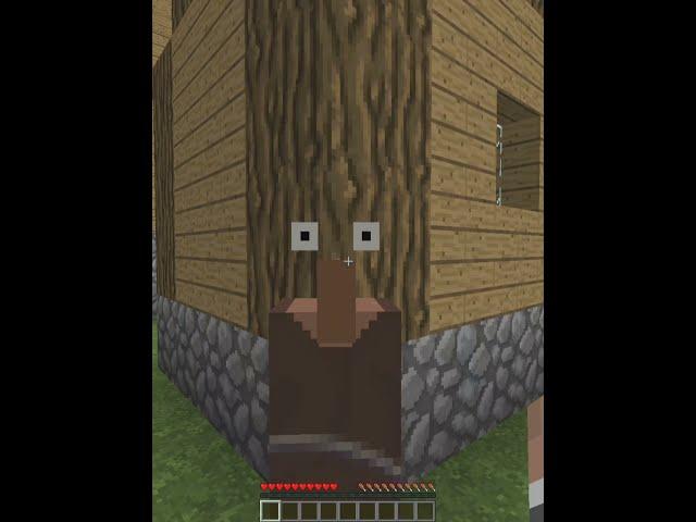 Minecratf: САМЫЙ СТРАШНЫЙ ЖИТЕЛЬ (not screamer) #Shorts