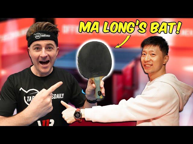 I TESTED MA LONG’S ACTUAL TABLE TENNIS BAT!