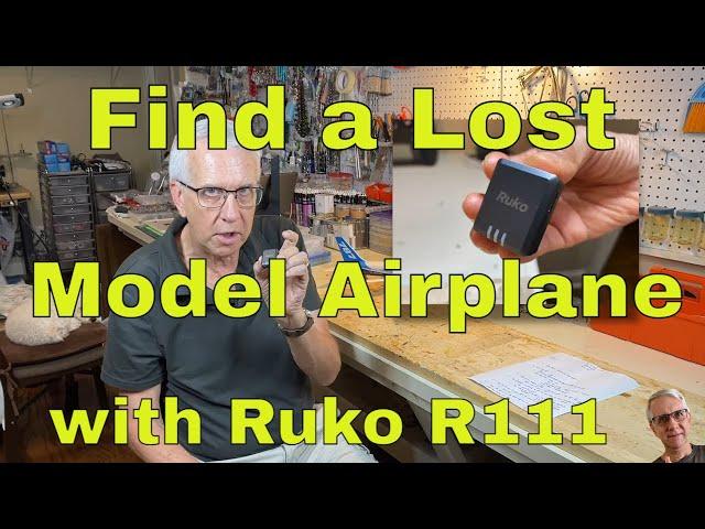 Find a Lost Model Airplane Ruko R111