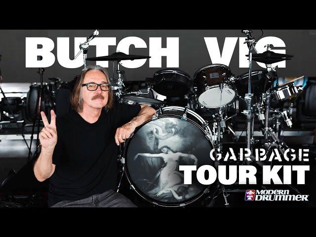 Butch Vig - Garbage - Tour Kit Rundown