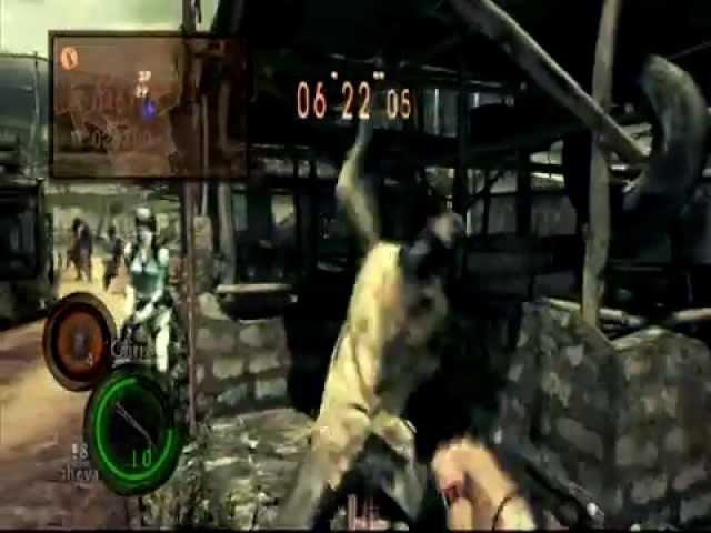 Resident Evil 5 Versus Team Survivors w/projectdinitial5 [Sheva Tribal - Public Assembly]