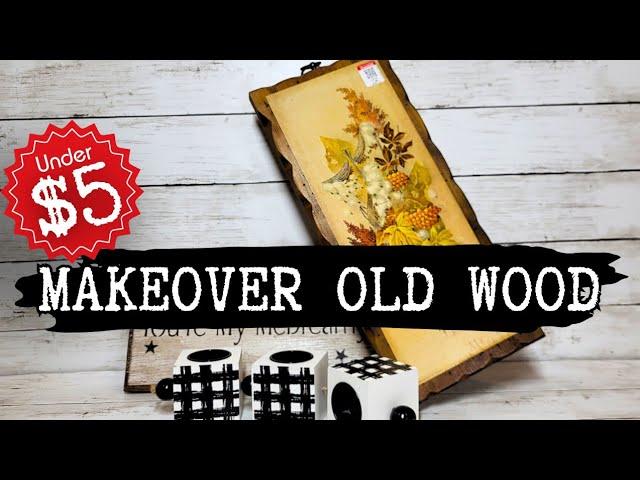 CREATIVE DIY decoupage upcycled home decor ideas | Goodwill challenge