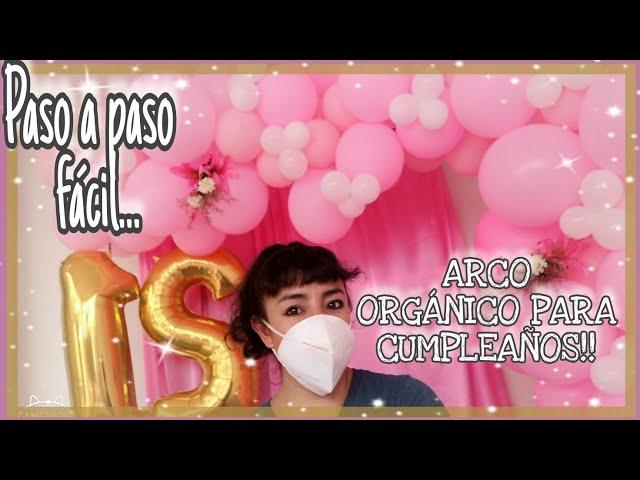 Vamos a trabajar || hice un arco ORGANICO de GLOBOS  || LIZ PEÑA‍️