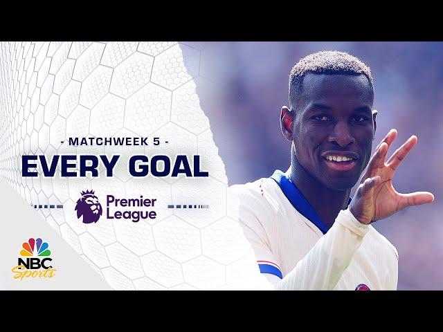 Every Premier League goal from Matchweek 5 (2024-25) | NBC Sports