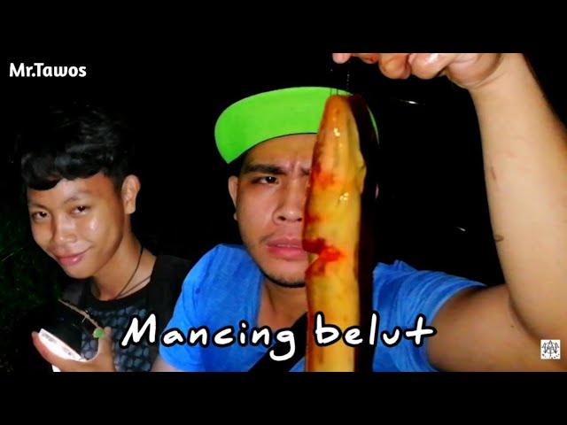 mancing belut di sawah bersama adik ipar