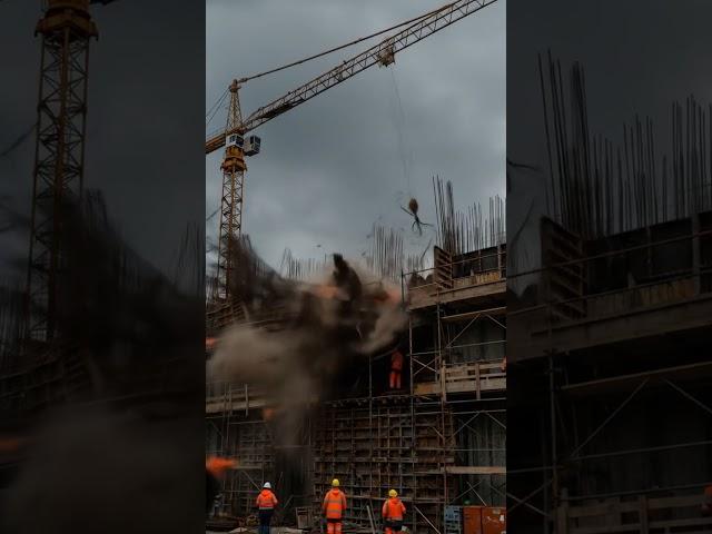 TERRIFYING Bridge Collapse Caught on Camera | Construction Disaster 2025