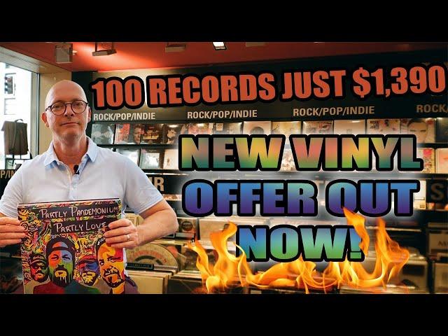 100 Records Just $1,390