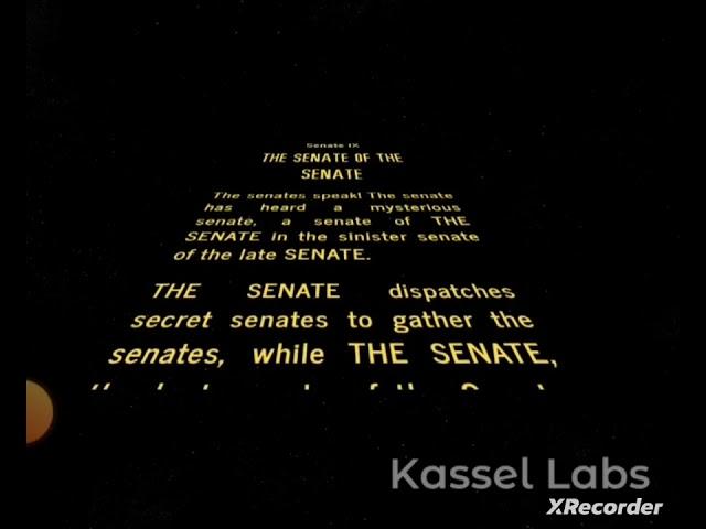 Senate Senates Senate IX - The Senate of the Senate