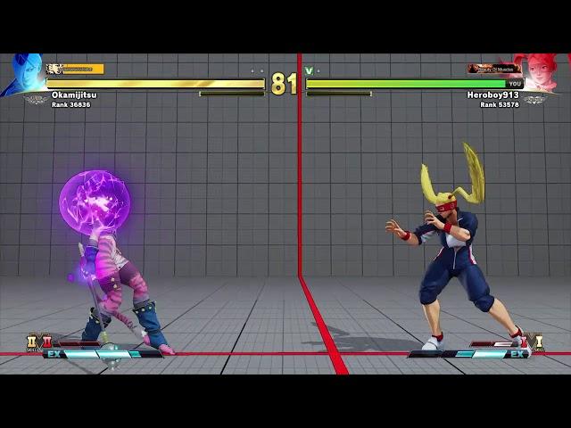 SFV - Heroboy913 R Mika VS Okamijitsu Falke