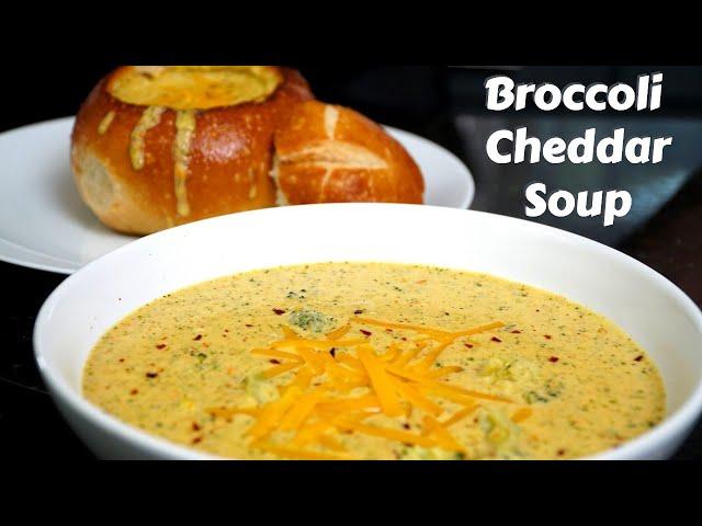 How To Make Broccoli Cheddar Soup - Better Than Panera!