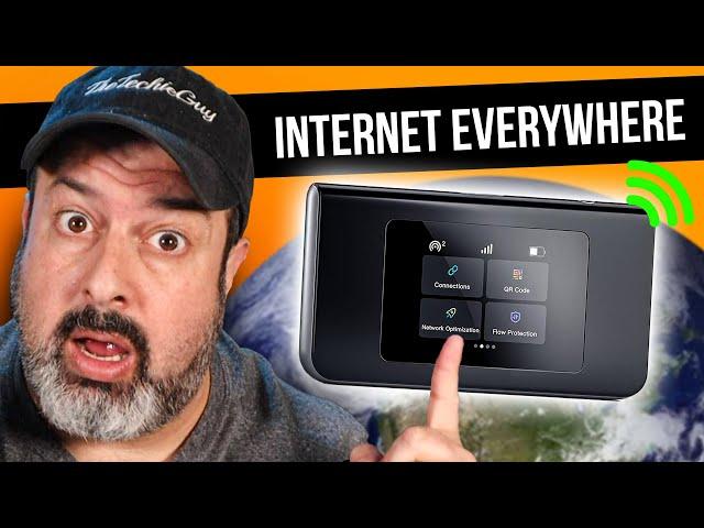 How to get Internet anywhere - GlocalMe Mini Turbo portable WiFi hotspot
