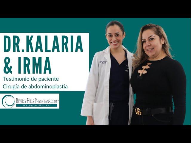 Abdominoplasty before/after and scar explained by Dr. Kalaria BHP Beverly Hills