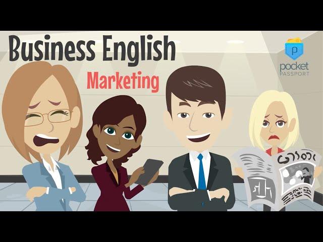 Business English Conversation | Marketing Meeting ESL