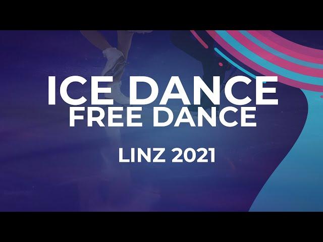 Ekaterina RYBAKOVA / Ivan MAKHNONOSOV RUS | ICE DANCE FREE DANCE | Linz 2021 #JGPFigure