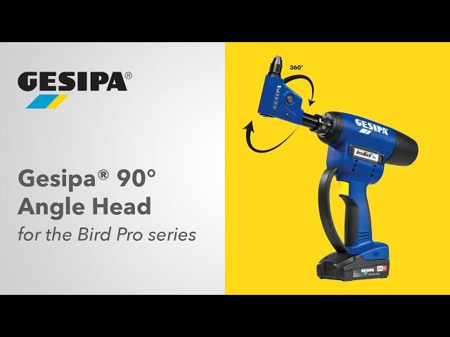 Gesipa® 90° Angle Head for the Gesipa Bird Pro series