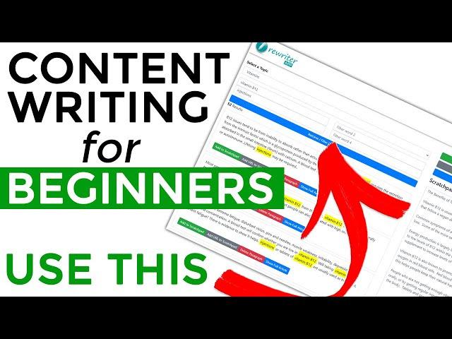 Content Writing for Beginners - Tutorial for Writing Content on Any Topic ️