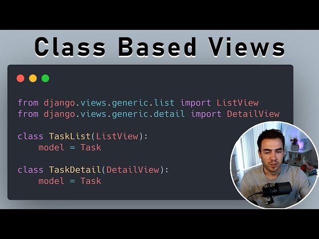 What are Django class based views & should you use them?