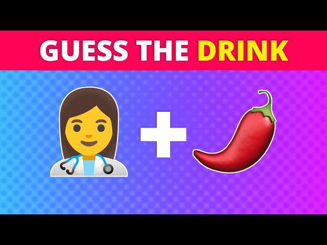 Guess the Drink by Emoji Challenge! 