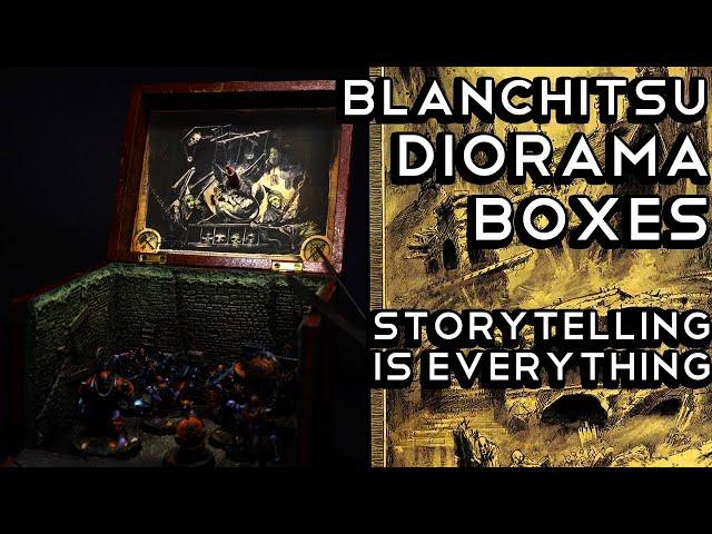 GrimDark Diorama Box - Stylish magnetic carry case