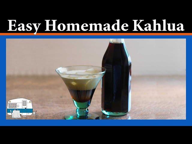 How to make Kahlua coffee liqueur at home