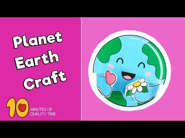 Love Planet Earth - Earth Day Craft