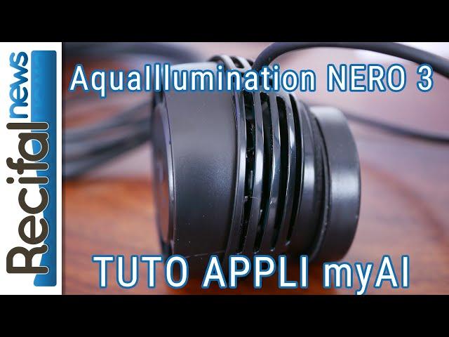 Aquaillumination nero 3 - Tutoriel application