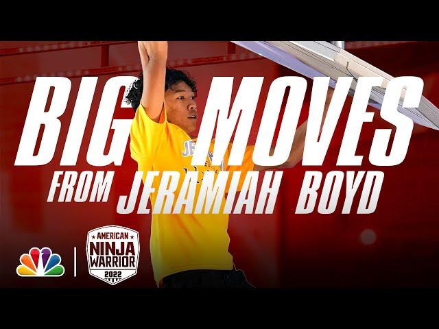 Remember His Name! Jeramiah Boyd's Rookie Run | NBC's American Ninja Warrior